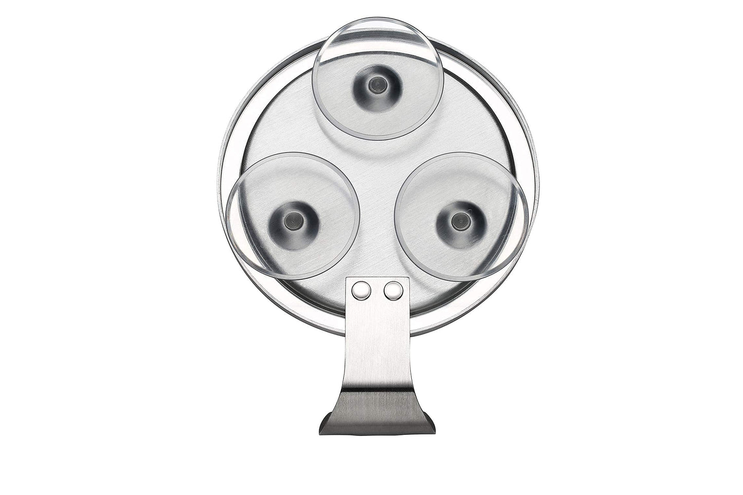 Ettori Shower Mirror Fogless for Shaving with Razor Holder, 1X and 5X Makeup Mirror Dual Sided Vanity Mirror
