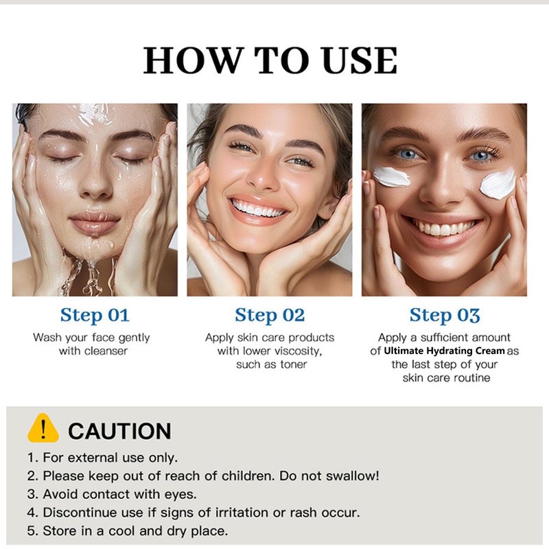 MiaSarah Youthful Moisturizing Cream with Centella Asiatica, Niacinamide, Hyaluronic Acid, Collagen,Youthful Formula for Fine Lines Wrinkles Dry Skin Redness 3.38 fl. oz.