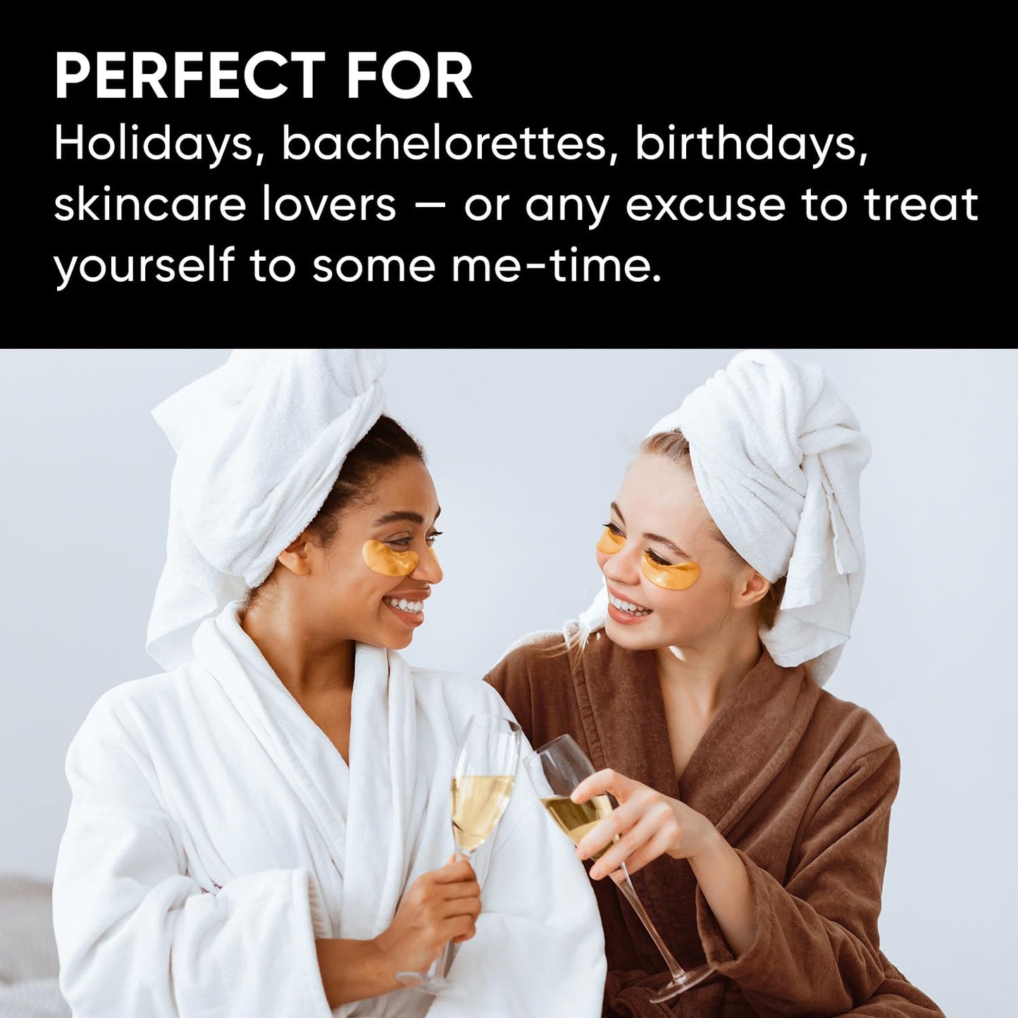 Celor Under Eye Patches for Puffy Eyes and Dark Circles - Eye Masks with Amino Acids & Collagen, Eye Care for Wrinkles - Birthday Gift for Women - Skincare Self Care