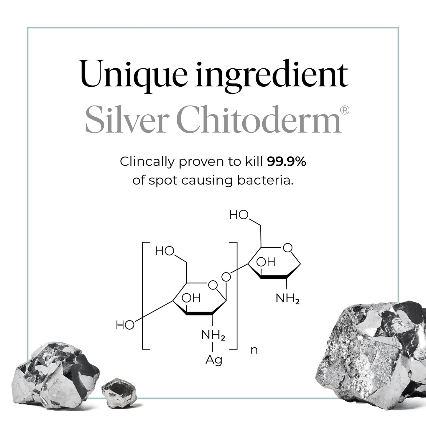 47 Skin Anti-blemish BHA Exfoliant Enriched with Silver Chitoderm for All Skin Types, Clear Skin Exfoliator, 100ml