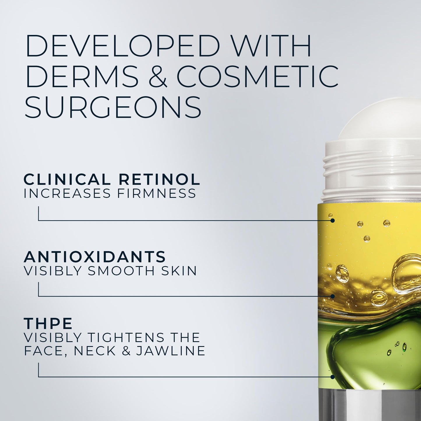RoC Derm Correxion Retinol Firming Serum and lip Volumizer