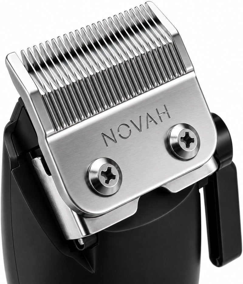 Novah® Professional Hair Clippers for Men - Cordless Barber Clipper & Trimmer Set for Precision Haircuts | Fade & Grooming