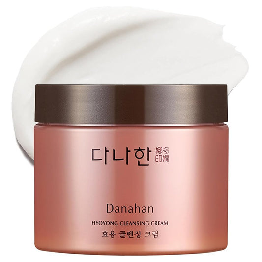 Danahan Fermented Herbal Cleansing Cream - Makeup-Melting Cleanser with Deer Antler & 30+ Botanicals | 9.47 oz