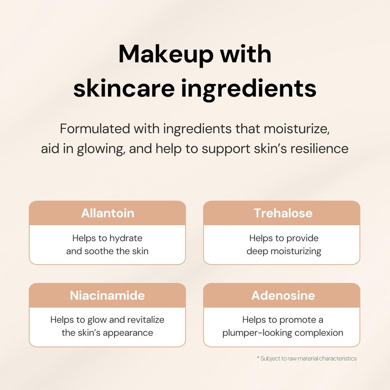 THANK YOU FARMER Dewy Glow Skin Tint, Long-Lasting Tinted Moisturizer, Light coverage, Vitamin B3, Niacinamide, Adenosine, Korean Beauty Dermatologist Tested, Tan, 1.75 fl oz