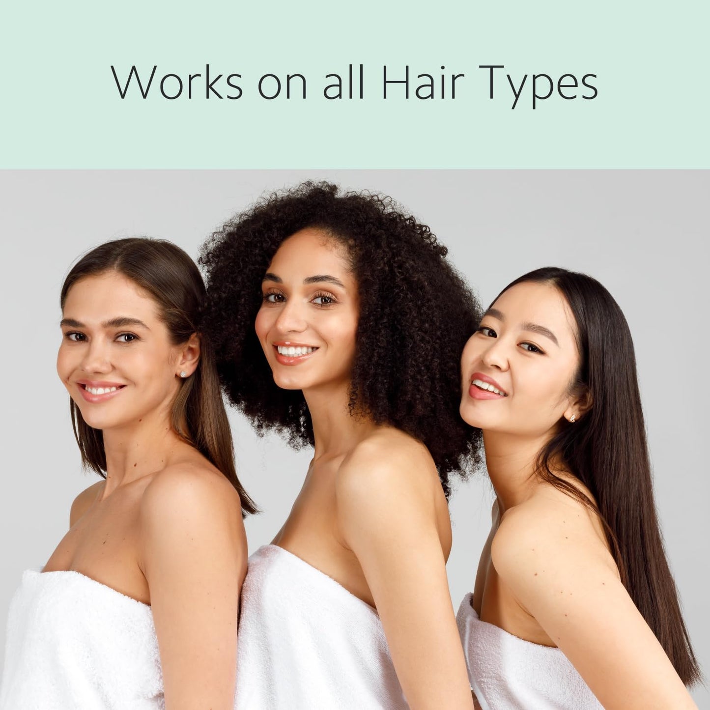 Ibiza Hair AirWave AM Shower Brush - Effortless Hair Detangling | Lightweight, Anti-Static, Heat Resistant | Black
