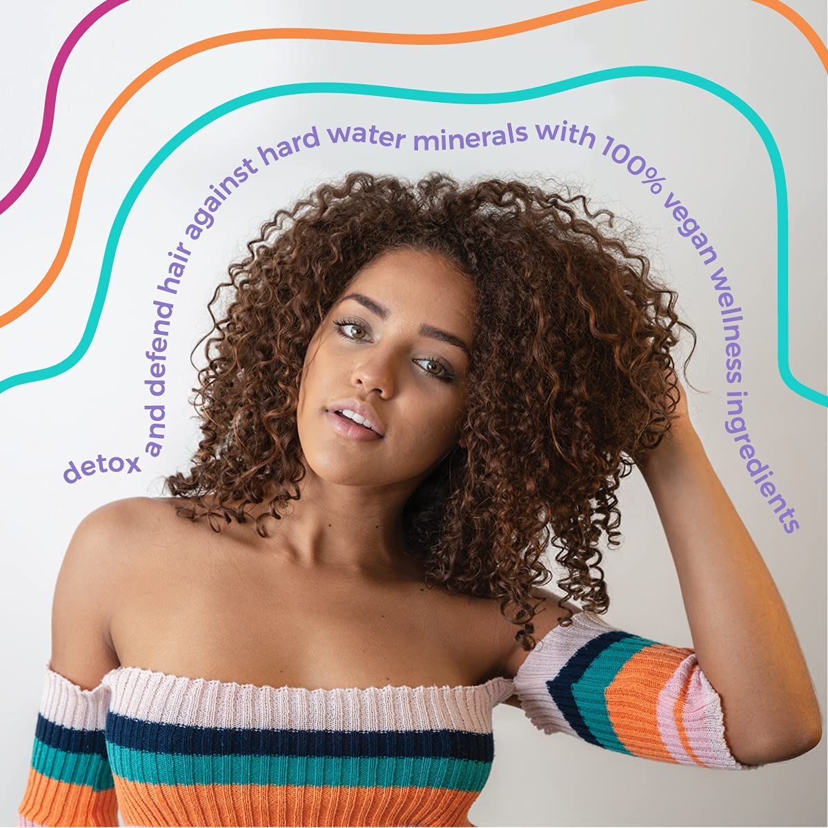 Malibu C Curl Wellness - Curl-Enhancing Shampoo & Conditioner Set | Hydrating Frizz Control for Moisture & Shine