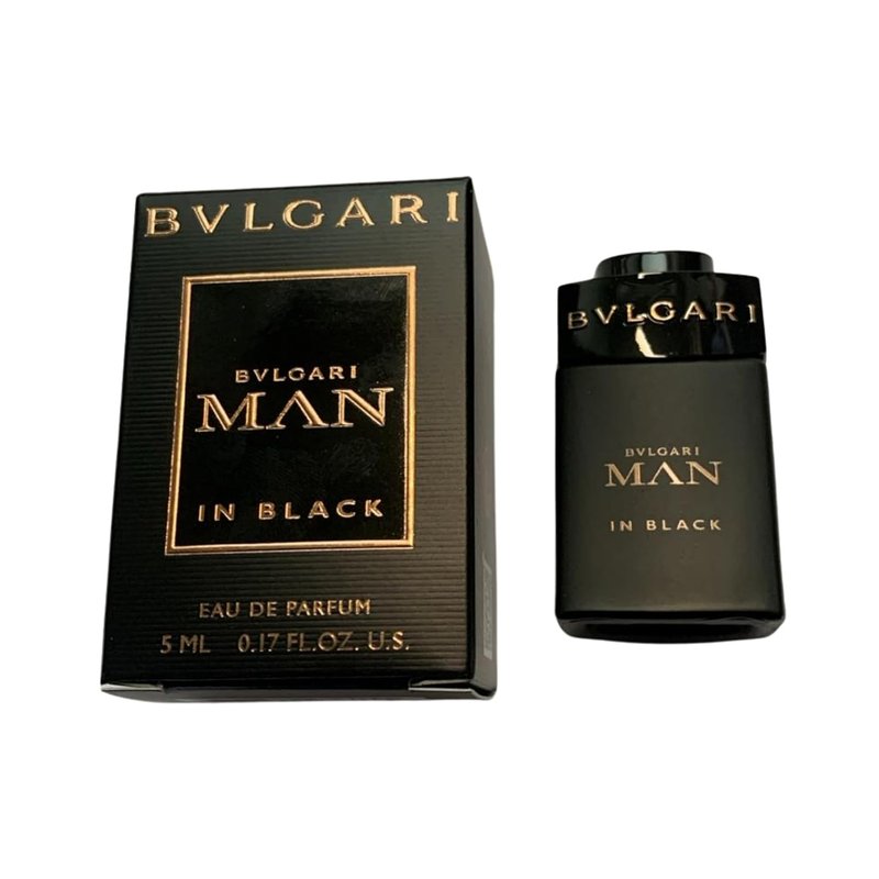 Bvlgari Man In Black Eau de Parfum Mini | 0.17 Fl Oz Travel Size Fragrance