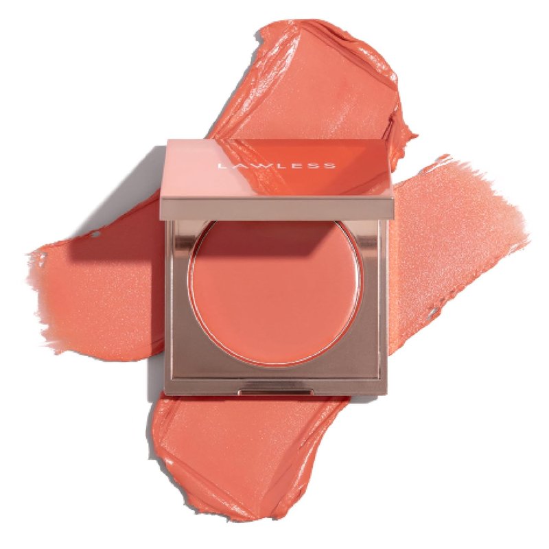 LAWLESS Pinch My Cheeks Cream Blush - Starburst | Weightless, Buildable Color for Lips & Cheeks - 0.18 oz