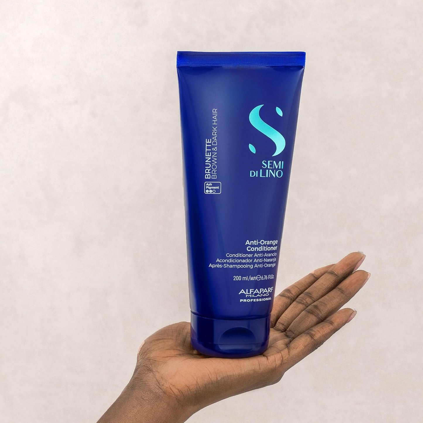 Alfaparf Milano Anti-Orange Conditioner - Neutralizes Brassiness for Brown & Chestnut Hair | 200ml