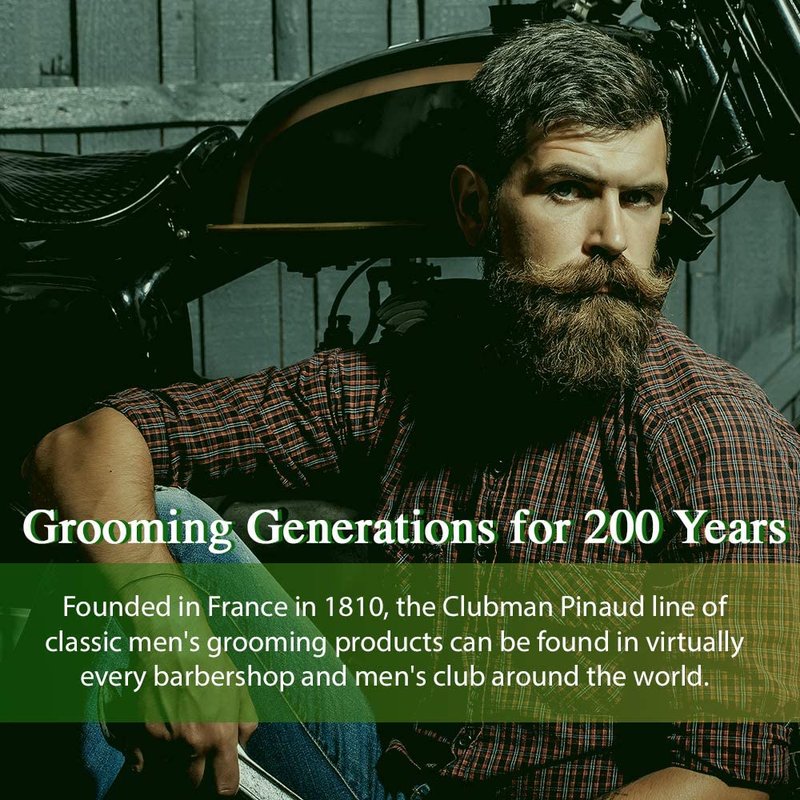 Clubman Moustache Wax - Neutral Styling Formula | 0.50 oz (Pack of 8)