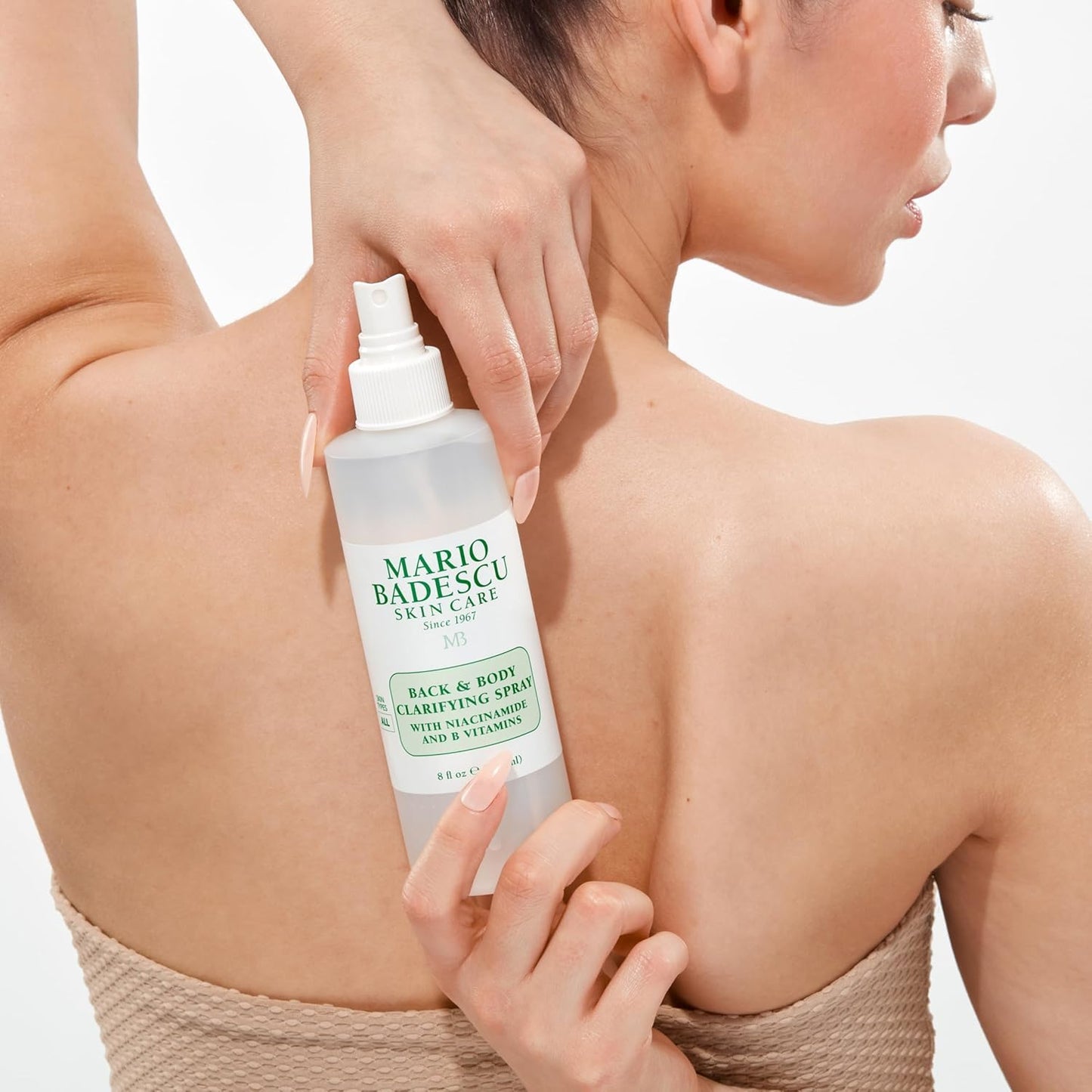 Mario Badescu Drying Lotion & Back & Body Clarifying Spray Bundle | Blemish Spot Treatment & Back-Acne Solution | With Salicylic Acid, Sulfur, Zinc Oxide, Niacinamide & B Vitamins | Soothes & Strength