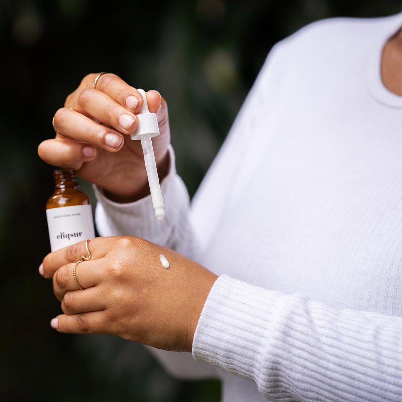 Eliqsur Antioxidant Serum - with Ferulic Acid, Resveratrol & Aspalathus Linearis - Vitamin C for Face - Brighten Complexions & Protect Skin's Surface