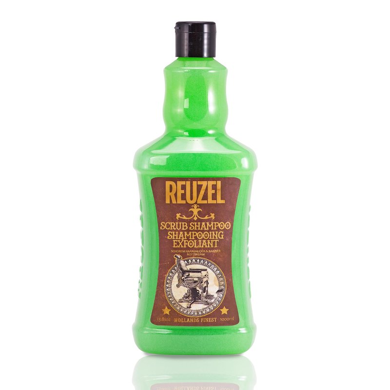 Reuzel Scrub Shampoo, Deeply Cleanses, 33.81 oz
