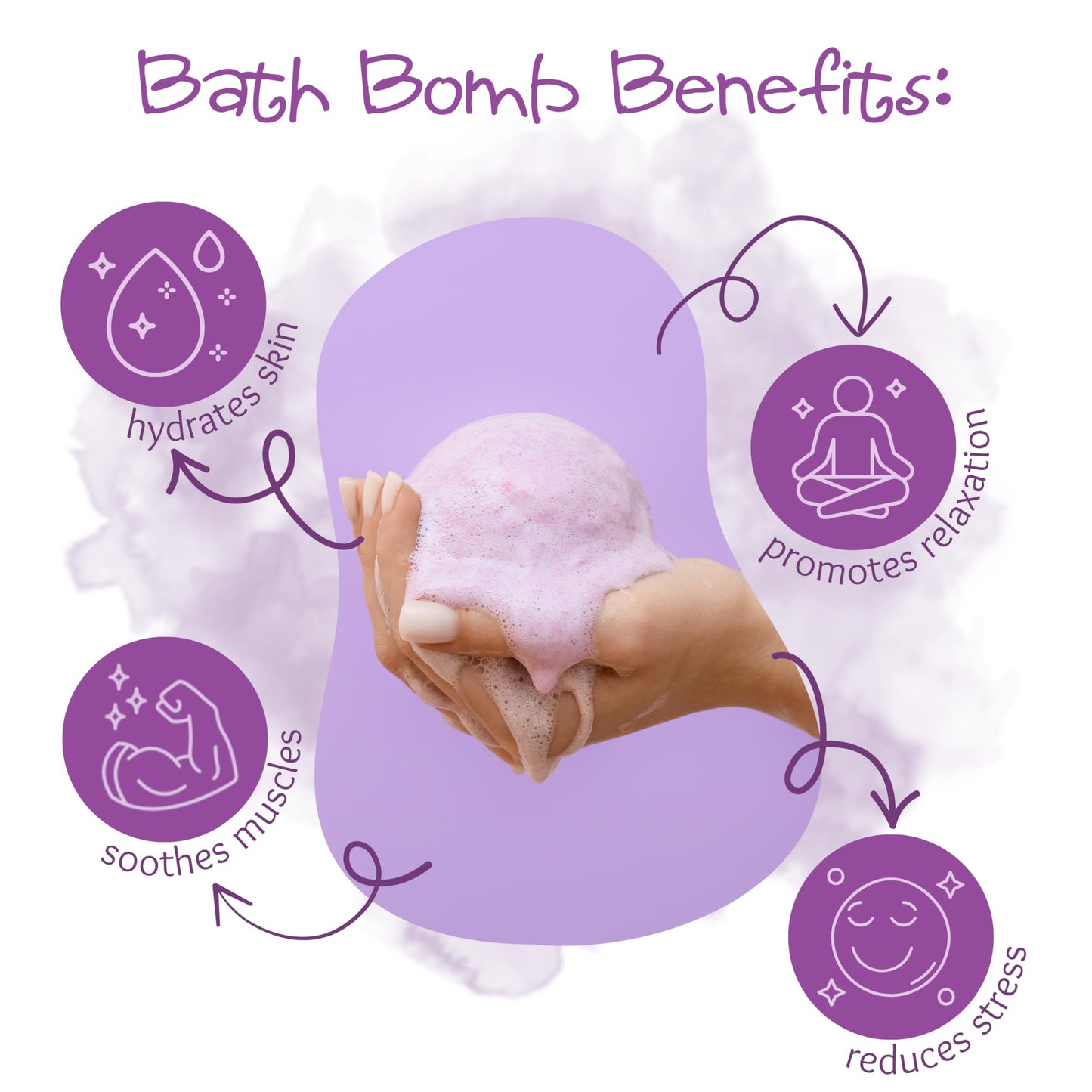 The Soap Lady Bath Bombs - Citrus Grove, Grapefruit, Lemon Lime, & Satsuma - 4 Pack