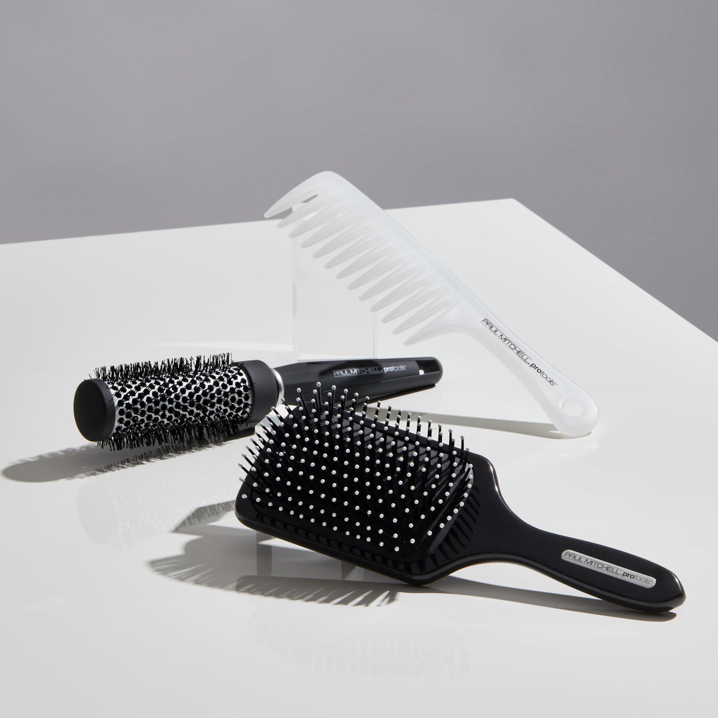 Paul Mitchell Pro Tools Express Ion Aluminum Round Brush, for Blow-Drying All Hair Types