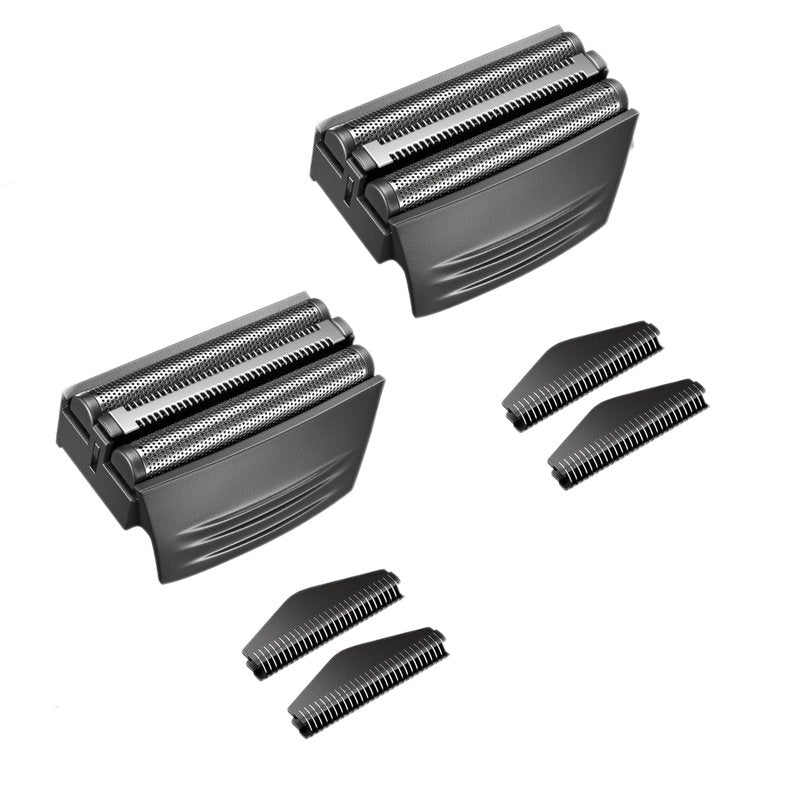 2 PACK BLACKShaver Replacement Foil Compatible with Remington TITANIUM-X Flex & Pivot Foil and Cutter F5800 & F7800,Shaver heads Fit for Remington F4900,F5800,F7800