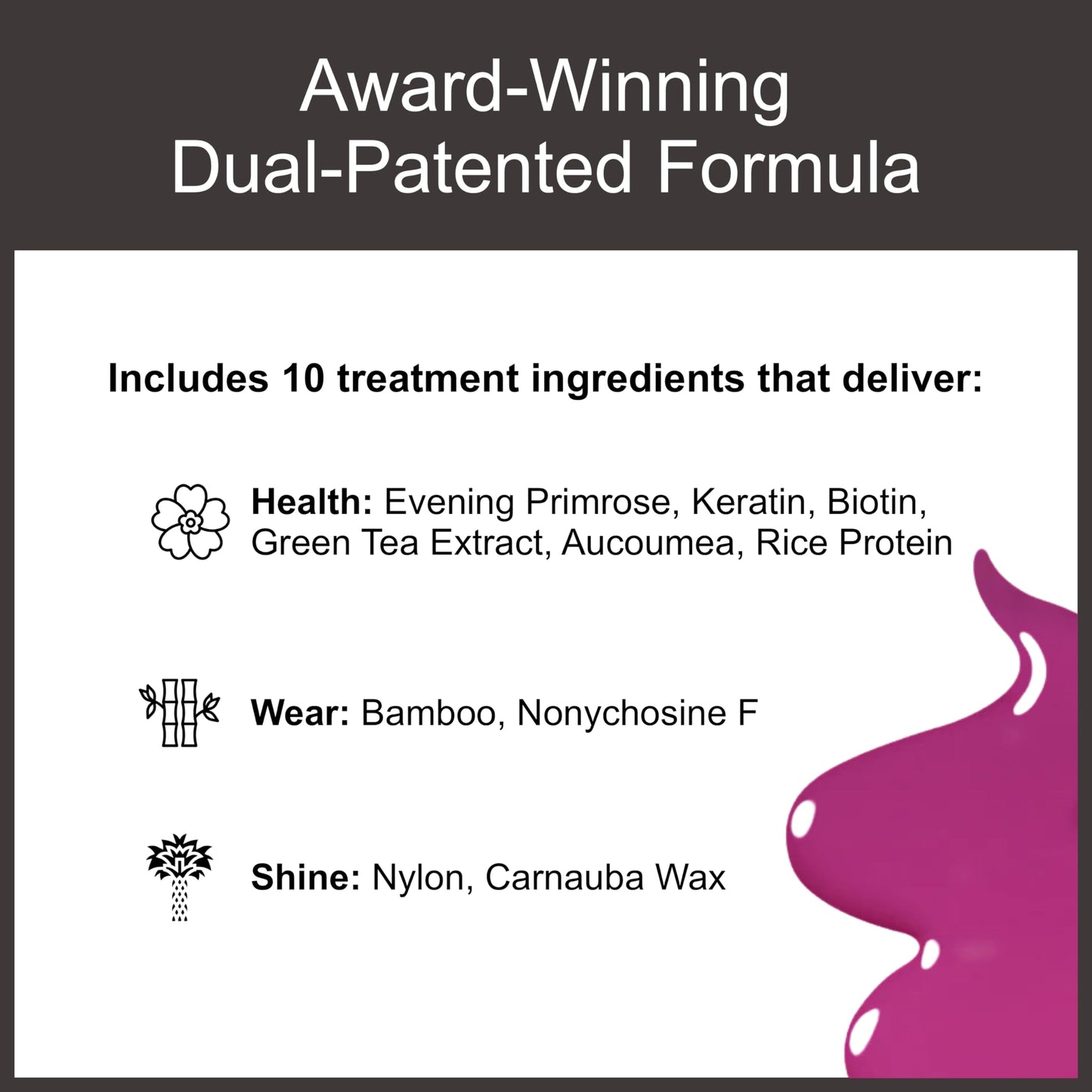 Deborah Lippmann Gel Lab Pro Nail Polish Treatment Enriched for Nail Health, Wear, and Shine No Animal Testing, 21 Free, Vegan Pink Colors
