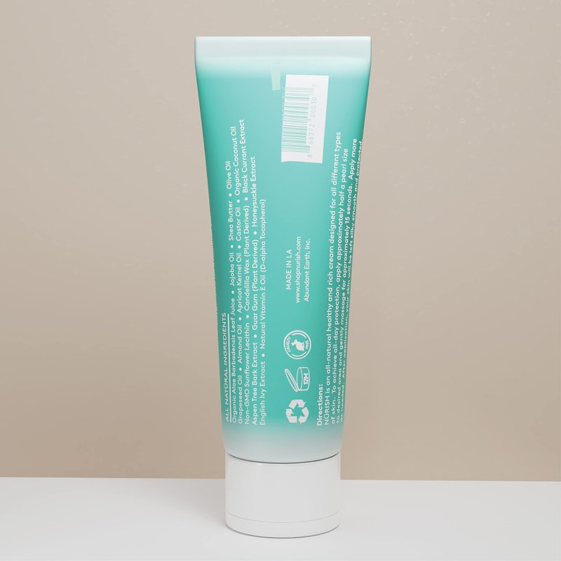 NURISH Advanced Moisturizer with Micro Hydro Beads| Natural & Vegan | Hand & Body Moisturizer for Normal & Dry Skin | Non-Comedogenic | Use 1/4 as much as other creams | Travel Freindly 3.4 oz