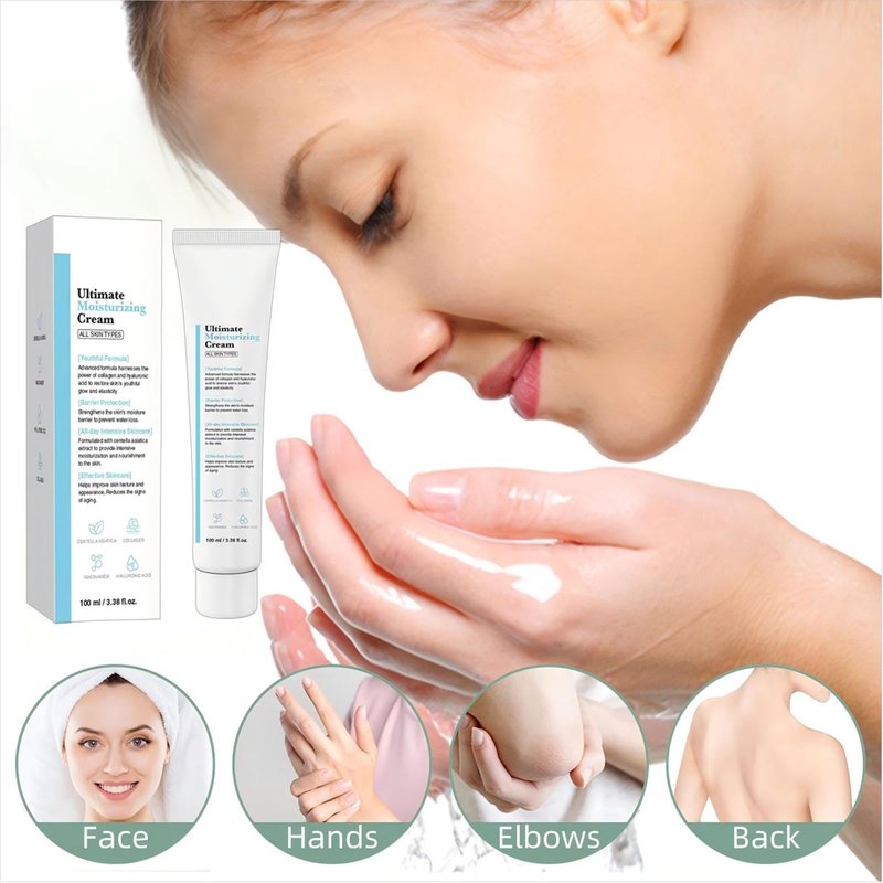 MiaSarah Youthful Moisturizing Cream with Centella Asiatica, Niacinamide, Hyaluronic Acid, Collagen,Youthful Formula for Fine Lines Wrinkles Dry Skin Redness 3.38 fl. oz.