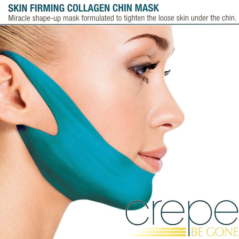 Dermactin | Crepe Be Gone Firming Skin Regimen 4-Piece Set - Neck Cream, Soufflé, Polish & Chin Mask