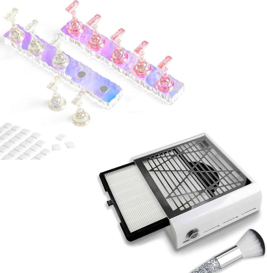 Nail Dust Collector Stand for Professional Nail Care - BQAN