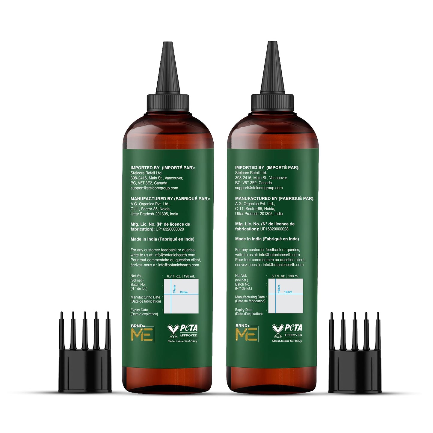 Botanic Hearth 100% Pure Tea Tree Hair Oil For Hair Growth & Hair Treatment Oils 6.7 Fl Oz, 2 Pack|Infused with coconut Oil|Hair Oil Repairs Dry Damaged Hair, Strengthening, Healthier| All Hair Types