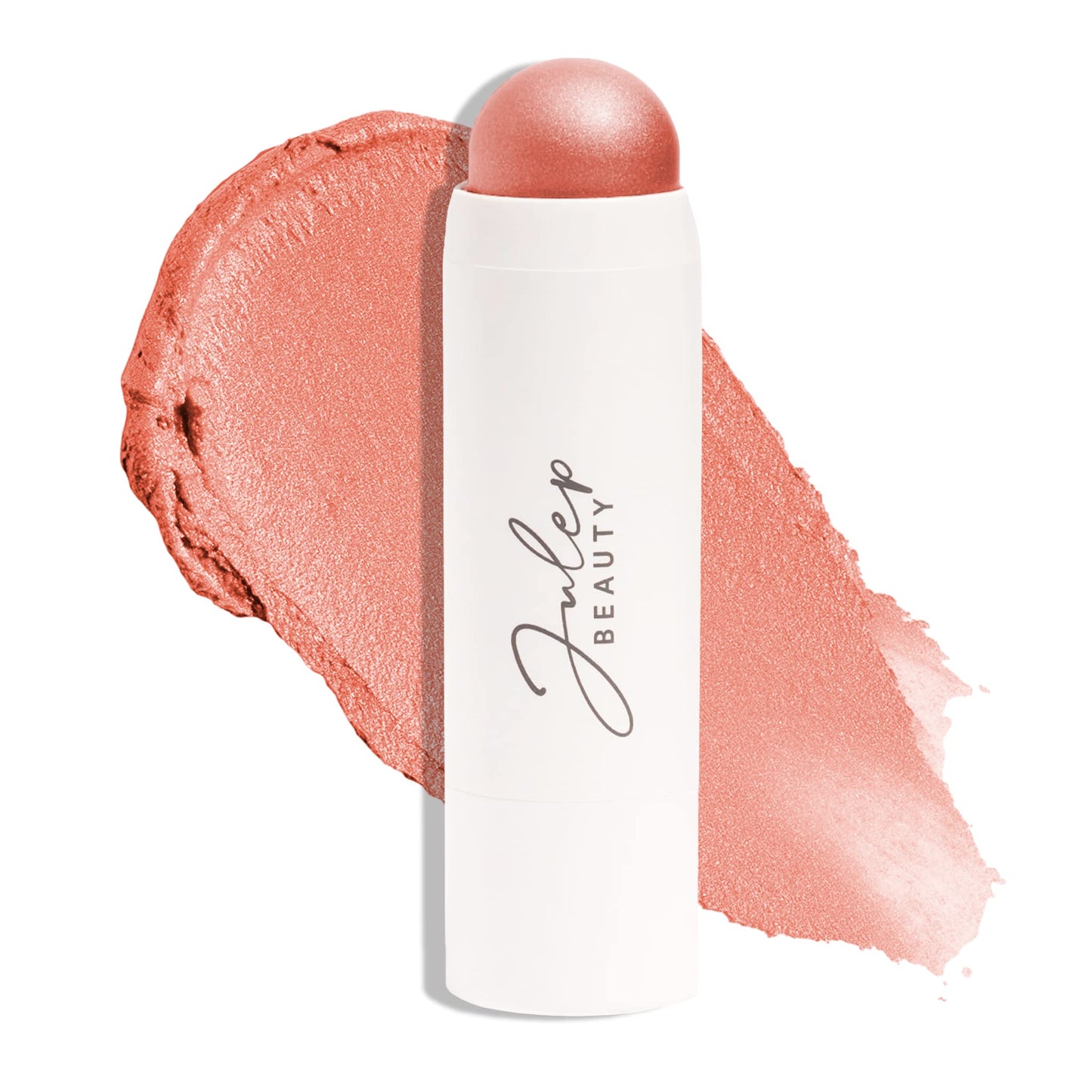 Julep Radiant Glow Duo: So Awake Snail Mucin Complexion Booster Moisturizer + Face Primer & Skip The Brush Cream-to-Powder Blush Stick in Rose Gold Makeup & Skincare Set