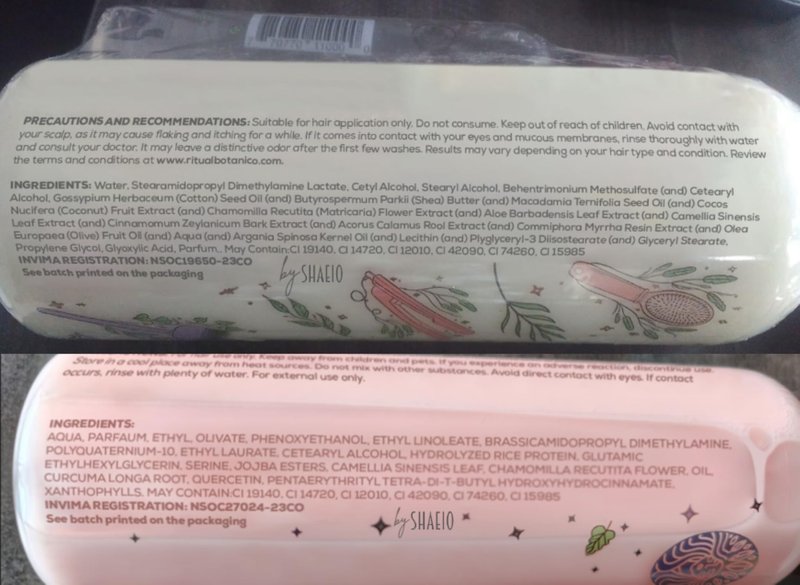 RITUAL BOTANICO Keratina para alisar el pelo 250ML + Termoprotector 120ML - Keratin Hair Treatment - Brillo, sedosidad y nutrición Omega 9 y 12 Aceites esenciales+Aminoacidos (Incluye Aplicador)