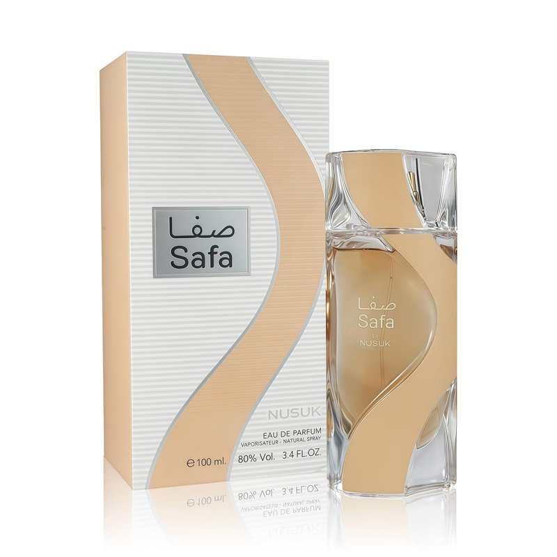 AFLUXE Nusuk Safa Women Perfume with Strawberry, Pink Marshmallow, Whipped Vanilla,Warm & Spicy Scent - Eau de Parfum Long-Lasting Fragrance for Women, 3.40 Ounce / 100 ml