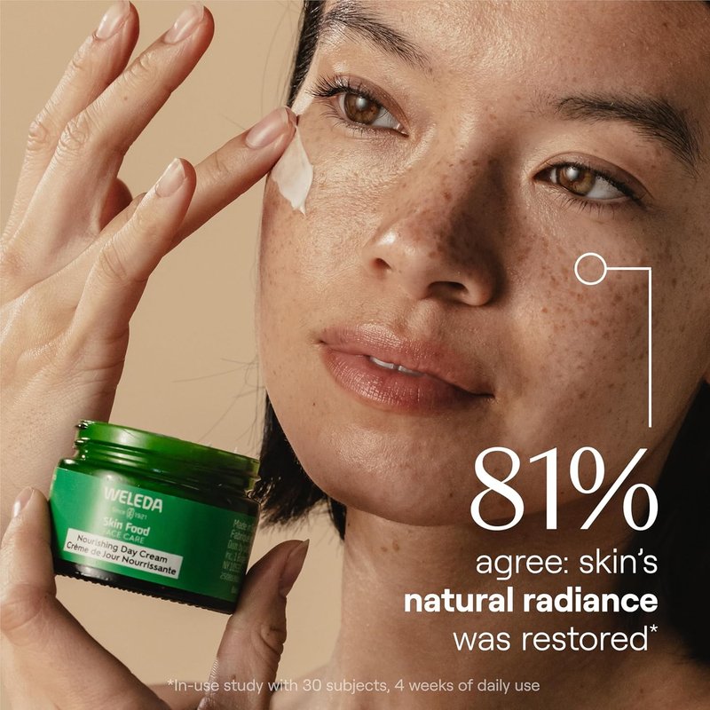 Weleda Skin Food Day Cream - Nourishing Plant-Based Moisturizer with Olive Leaf Extract | 1.3 Fl Oz