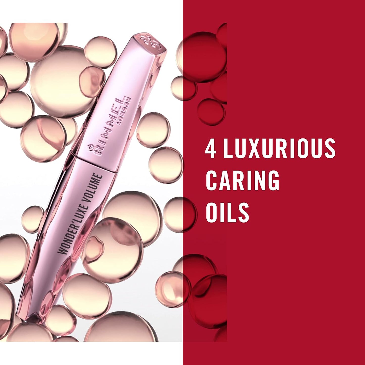 Rimmel Wonder’Luxe Volume Mascara - Luxurious Length & Volume, 11ml