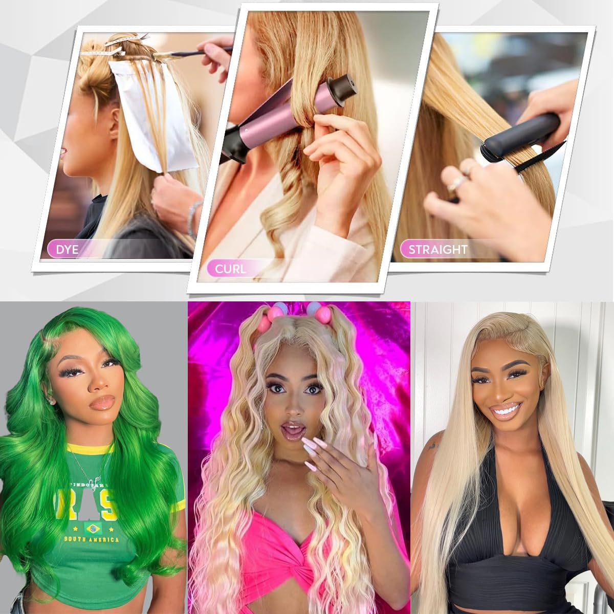 613 Frontal Body Wave 13x4 Transparent HD Lace Closure 100% Brazilian Ear To Ear Blonde Human Hair Frontal Free Part Pre Plucked with Baby Hair Bleached Knots 14 Inch