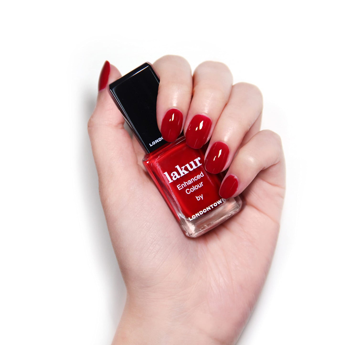 LONDONTOWN lakur Nail Polish, Red Shades, Vendetta