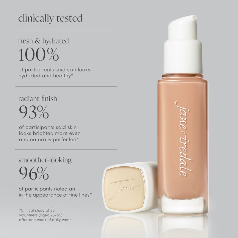 jane iredale Skintuition SPF 30 Radiance-Boosting Liquid Foundation 38 Light Medium