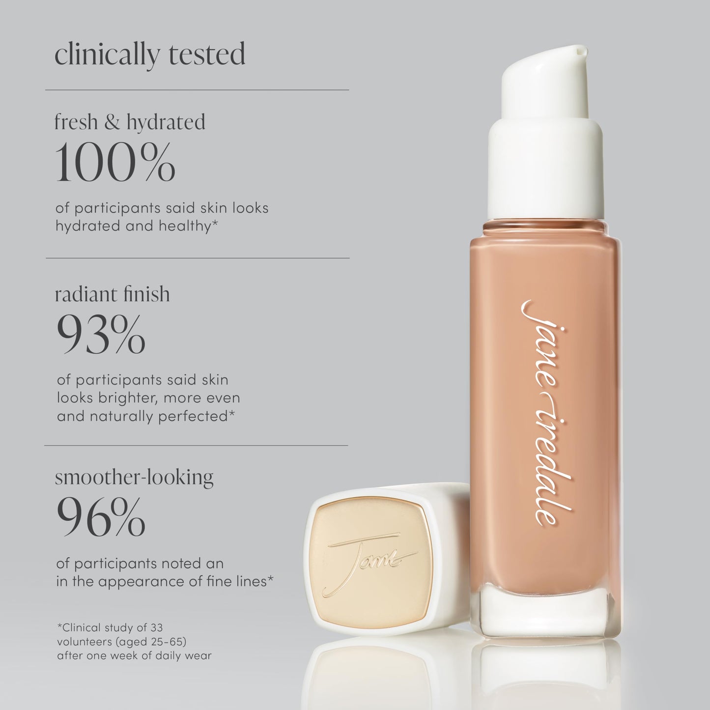 jane iredale Skintuition SPF 30 Radiance-Boosting Liquid Foundation 36 Light Medium