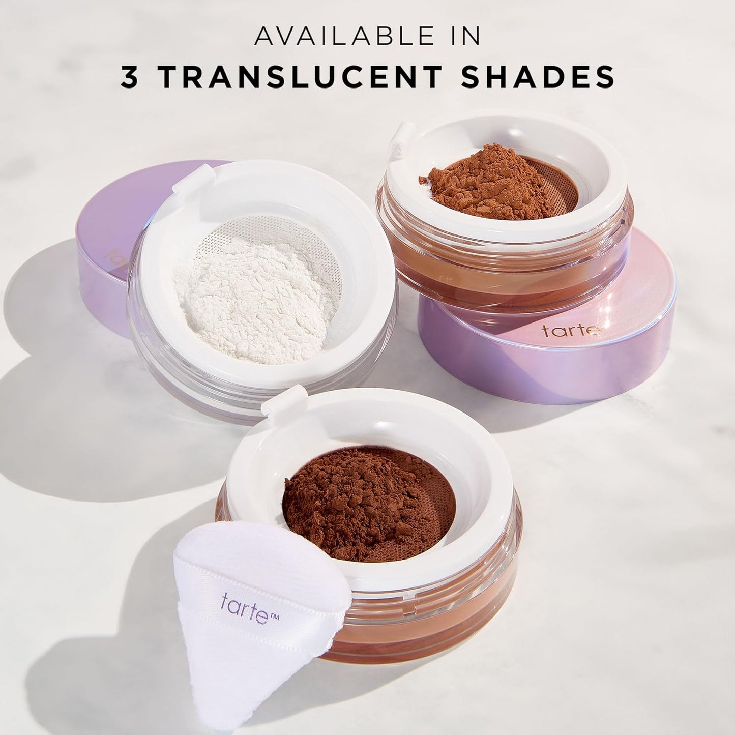 Tarte Creaseless Setting Powder - Lightweight Oil-Absorbing Loose Face Powder for Longwear Finish | Vegan & Cruelty-Free