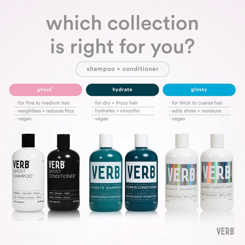 Verb Hydrate Shampoo & Conditioner Duo, 32 oz
