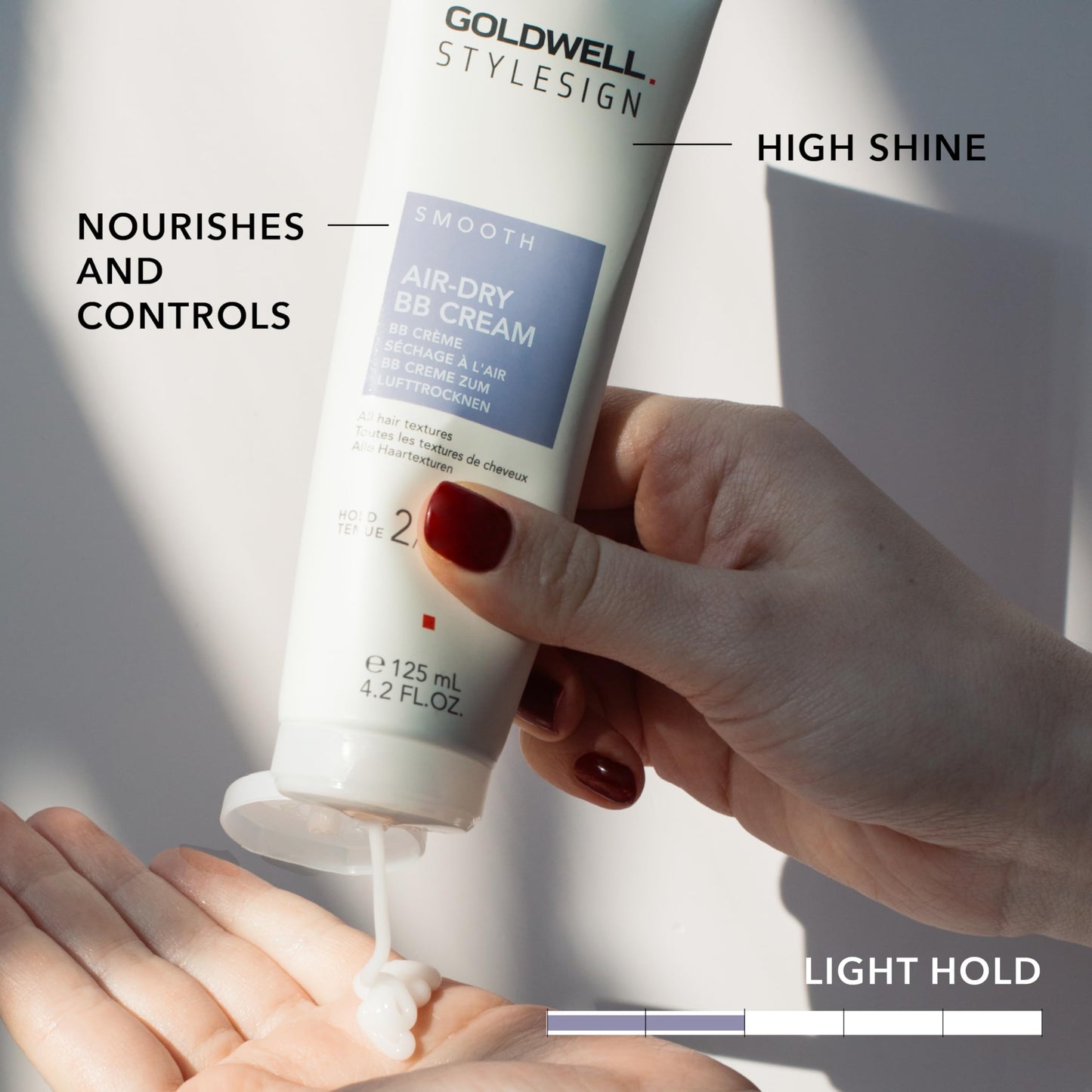 Goldwell StyleSign Air-Dry BB Cream | Reduces Frizz, 125ml