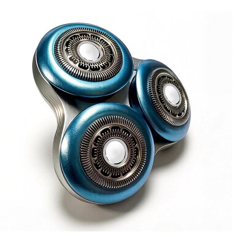 Philips Norelco OneBlade Replacement Heads - Compatible with S9000, 8000, 7000 Series | Blue