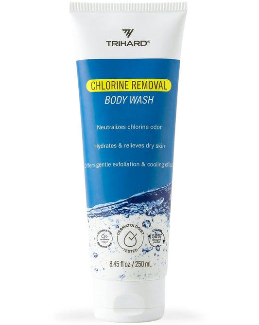 TRIHARD Elite Rejuvenation Body Wash | Advanced Chlorine & Saltwater Removal | Post-Swim Hydrating Formula