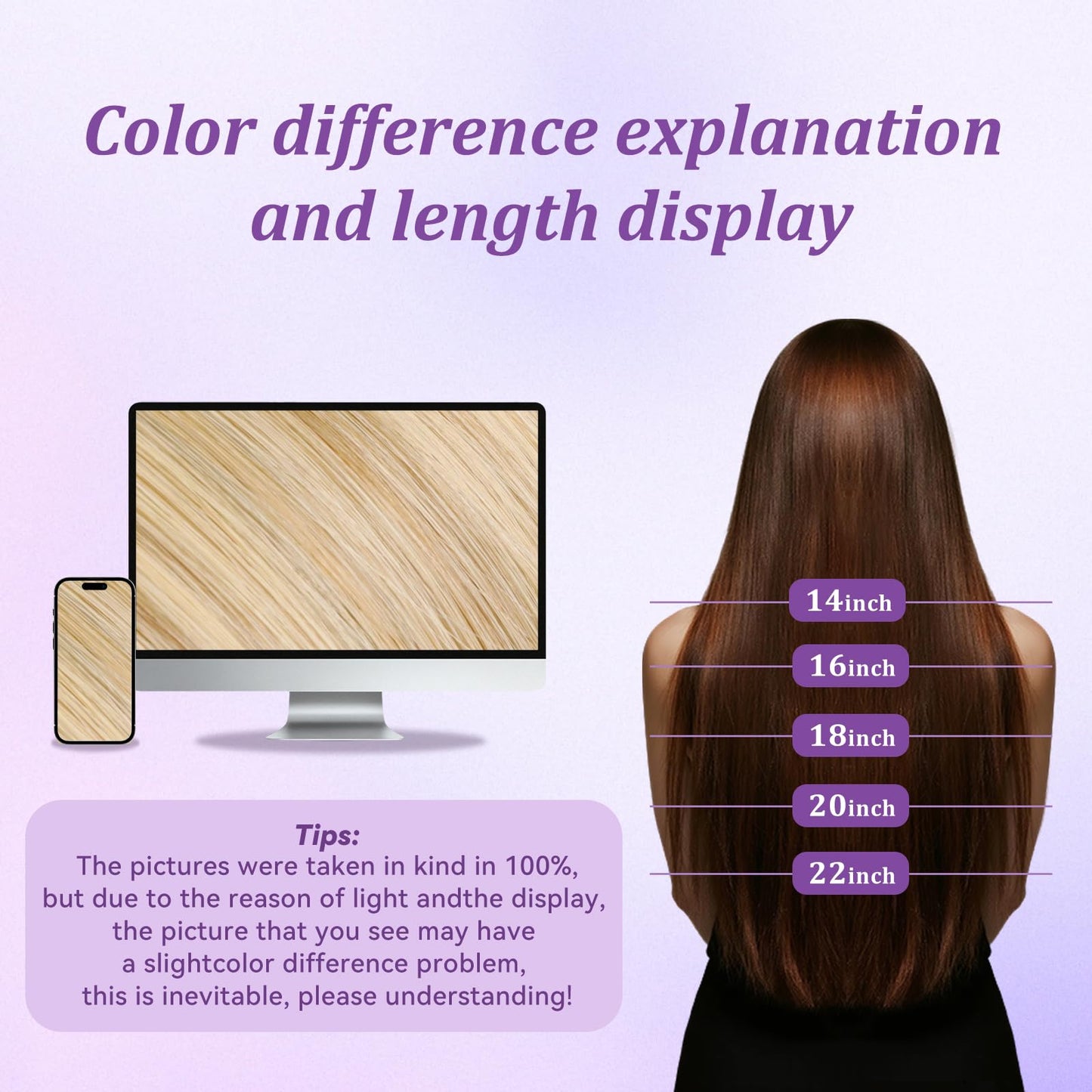 MioYio I Tip Hair Extensions Human Hair 30G/Pack Human Hair Itip Human Hair Extensions Dark Blonde to Highlighted Blonde Pre Bonded Extensions Long Straight #18/613 14Inch