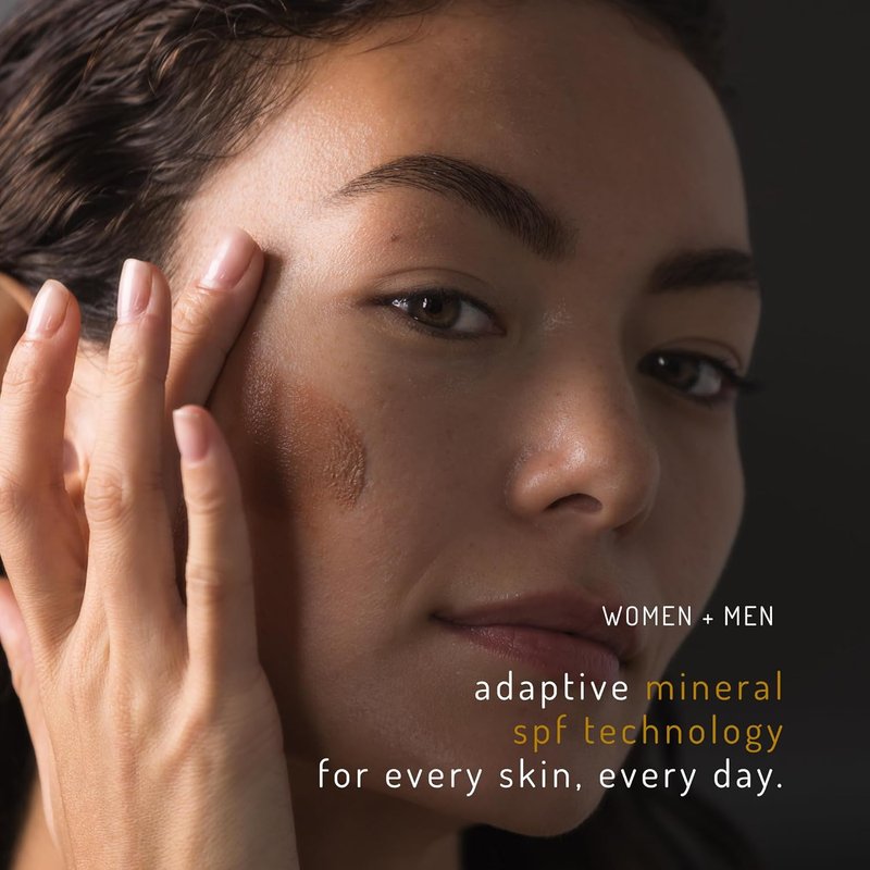 LUMIBRONZE SPF 30 Anti-Aging Bronzing Face Serum - Hydrating Tinted Mineral Sunscreen with Niacinamide & Zinc Oxide | Lightweight, Matte Finish - 50ml