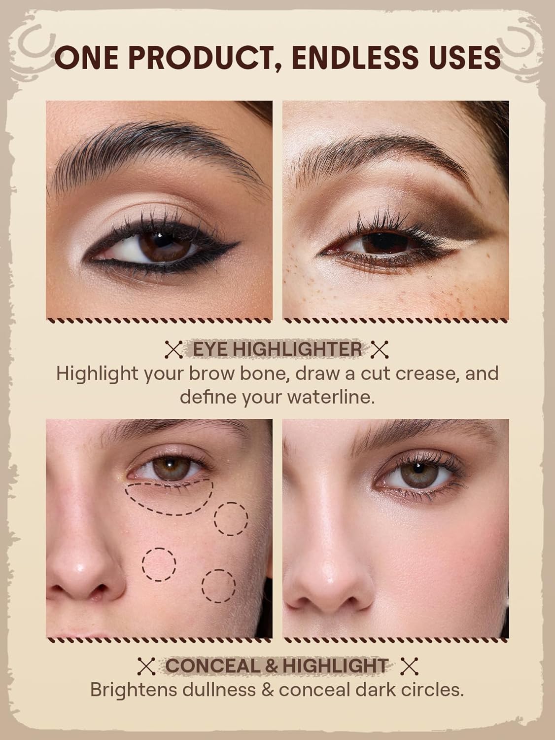 Smoke Clouds Eyeliner - Creamy Matte Finish for Versatile Looks | Long-Lasting & Easy to Apply