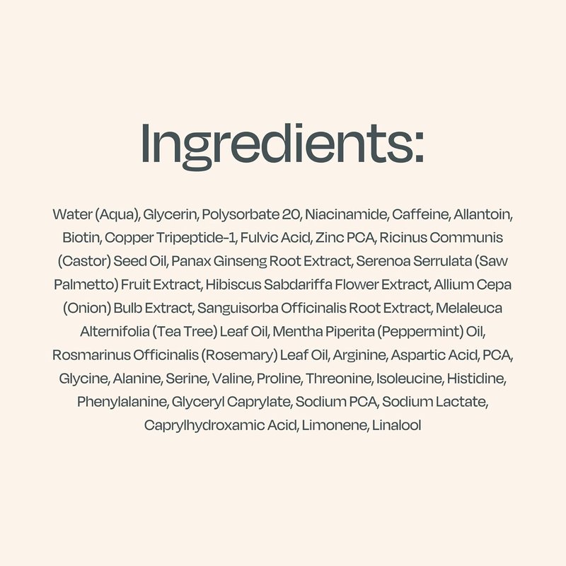 Revitalizer Hair Growth Elixir - 14 Amino Acid Complex, Naturally Derived | 144 mL