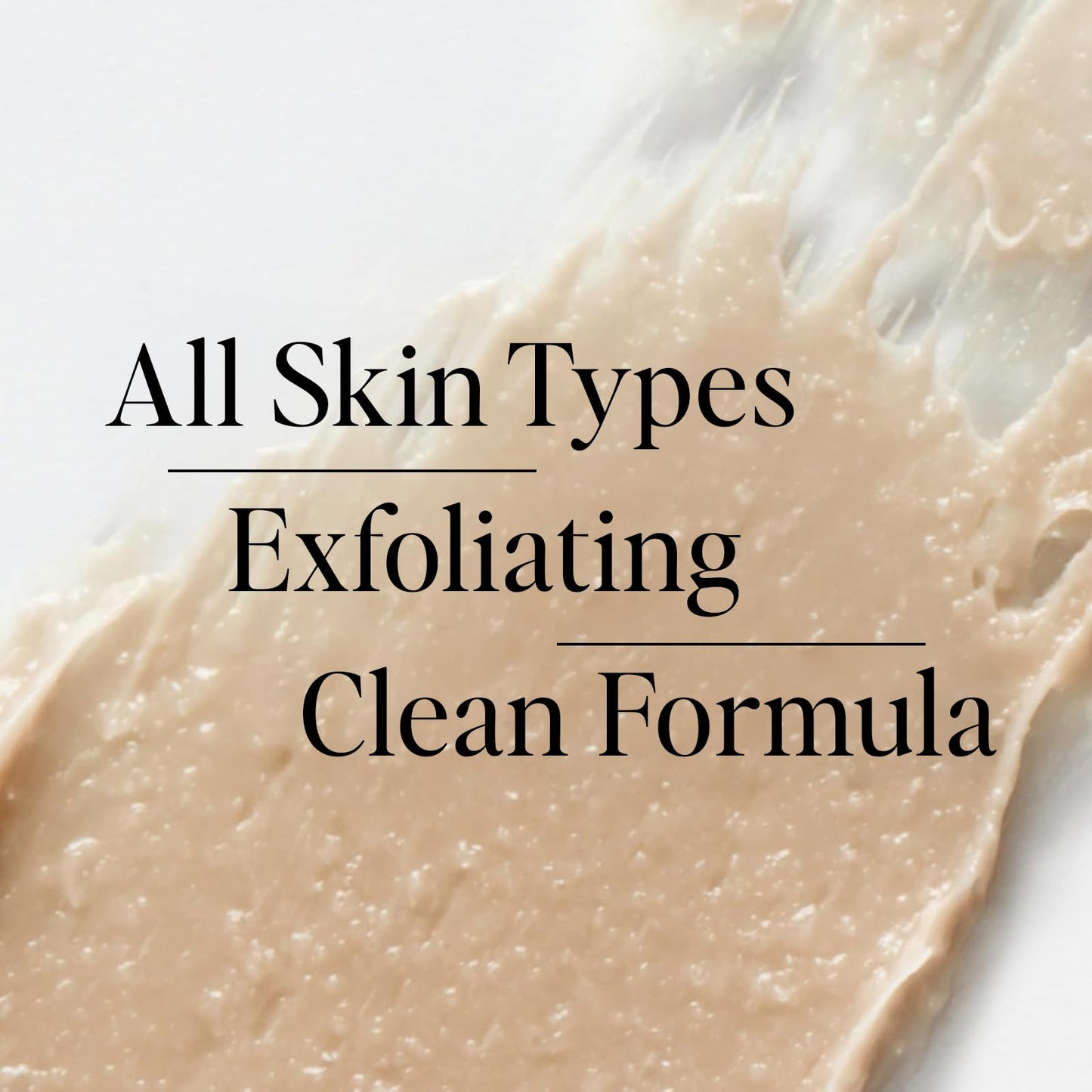 DIME Beauty Whipped Exfoliating Face Mask - Gentle Scrub with Salicylic Acid, Lactic Acid and 3-Size Cellulose Beads, Pore Cleansing, Smoothing Facial Exfoliator - 2 oz / 60 ml