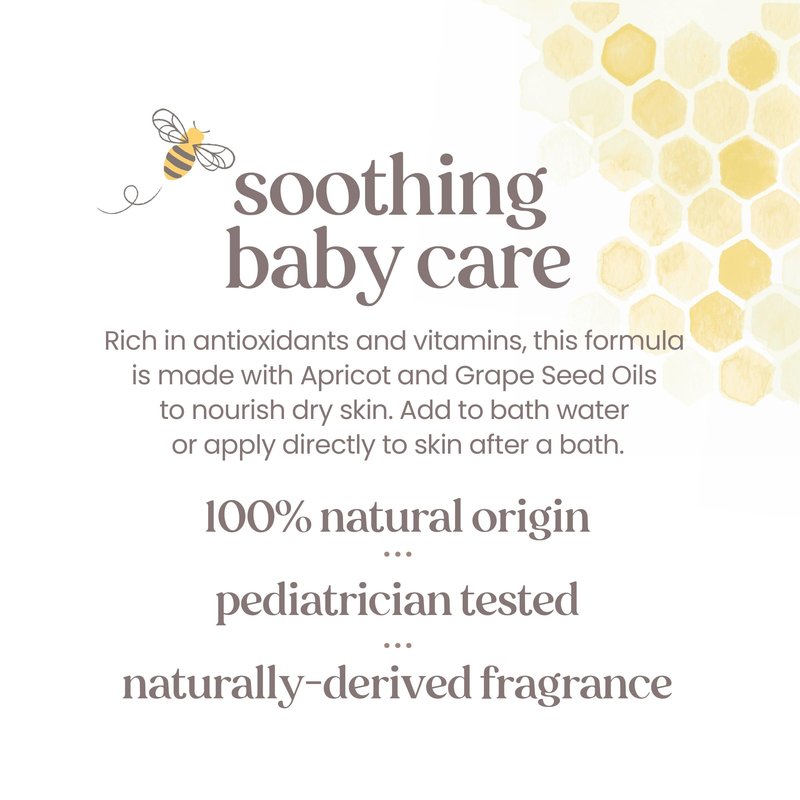 Burt's Bees Baby Nourishing Baby Oil, 100% Natural Origin Skin Care - 5 Ounce Bottle