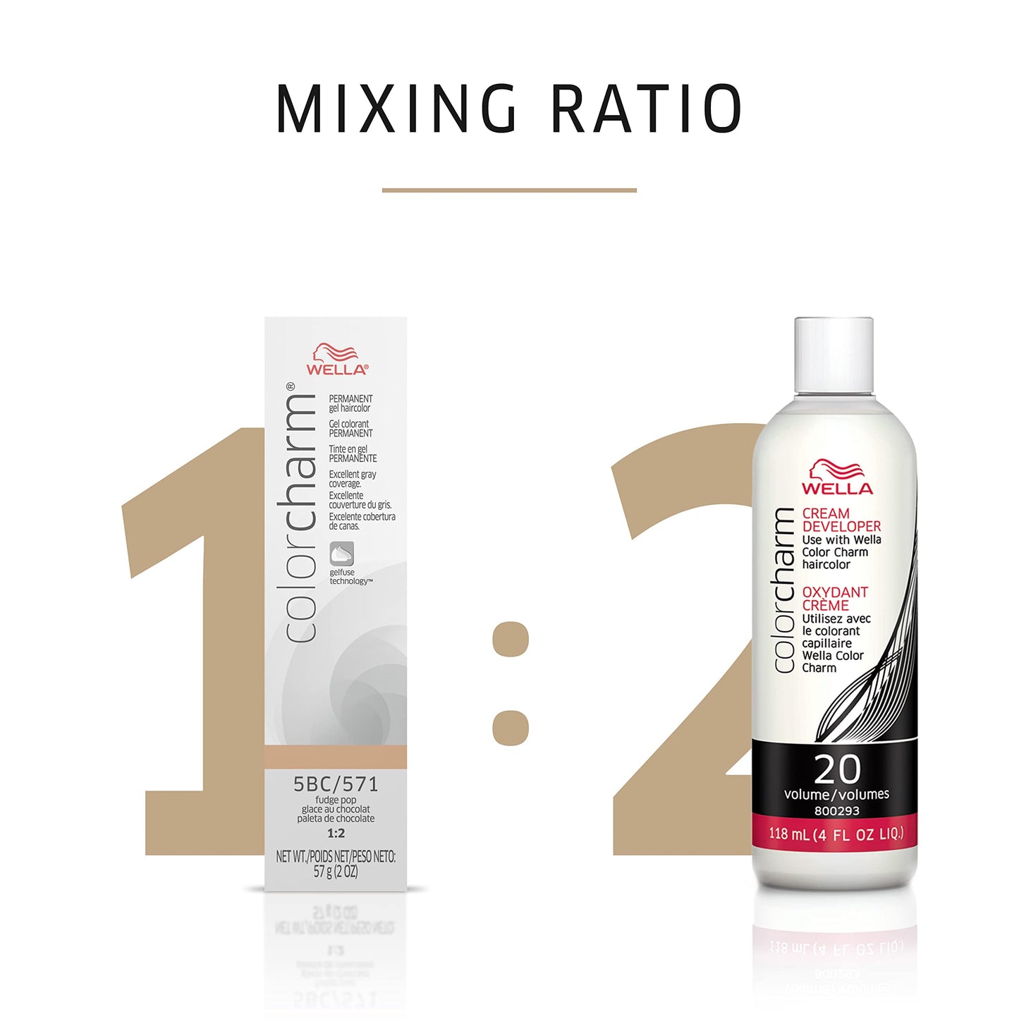 COLORCHARM Cream Hair Color Developer | 20 Volume | For Optimal Gray Blending and Rich| Multi-Dimensional End Results|32 Fl Oz