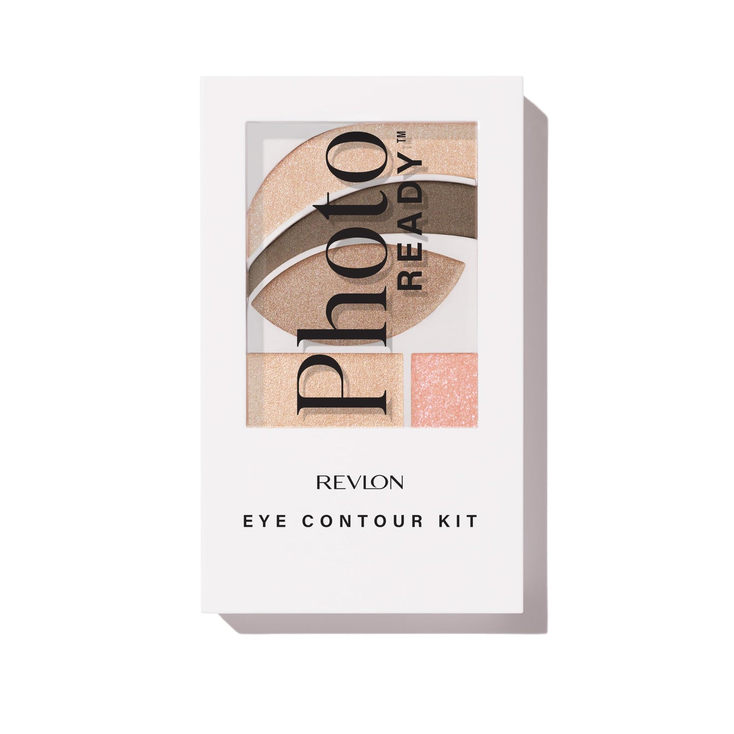 Revlon PhotoReady Eye Contour Kit Neutral Eyeshadow Palette, Wet/Dry Shimmer, 5 Shades, Double-Ended Brush, PACKAGING MAY VARY, 505 Impressionist, 0.1 oz