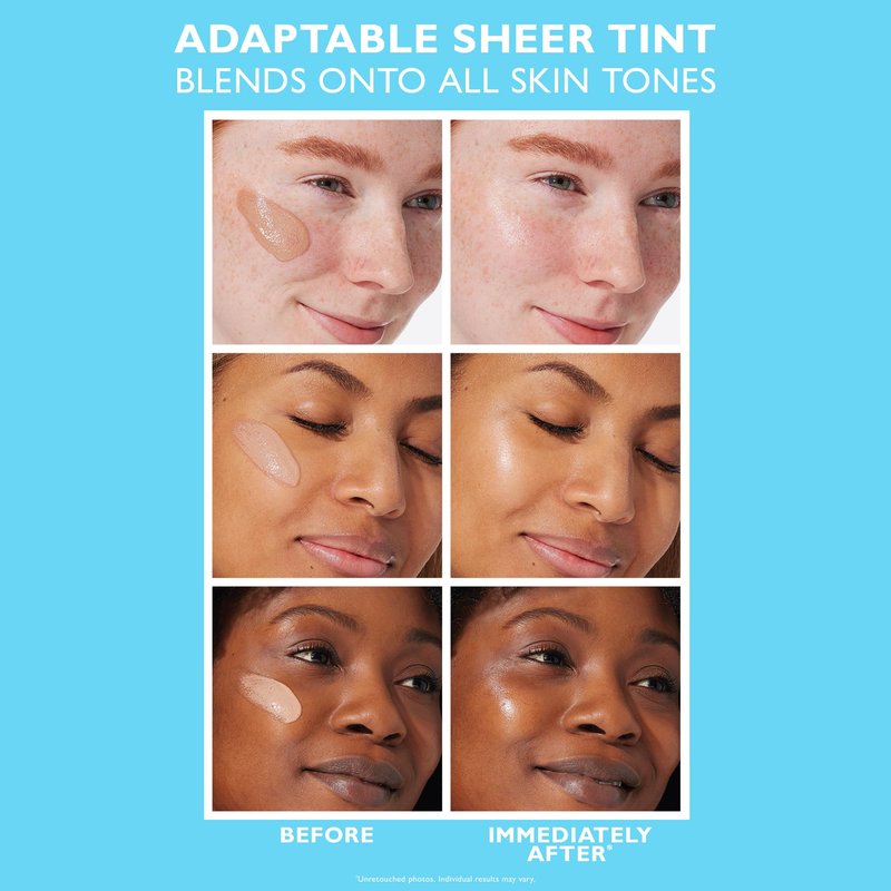 Peter Thomas Roth | Water Drench Hyaluronic Cloud Sheer Tint Moisturizer Broad Spectrum SPF 45, Hydrating Tinted SPF Moisturizer, Adaptable Sheer Tint, For All Skin Tones and Types