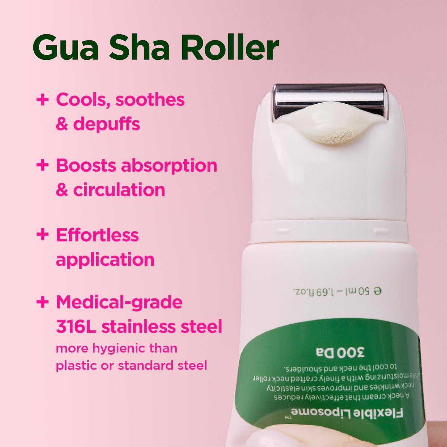 Retino Collagen Gua Sha Neck Cream - Anti-Aging Moisturizer for Turkey Neck & Wrinkles | 1.69 fl oz